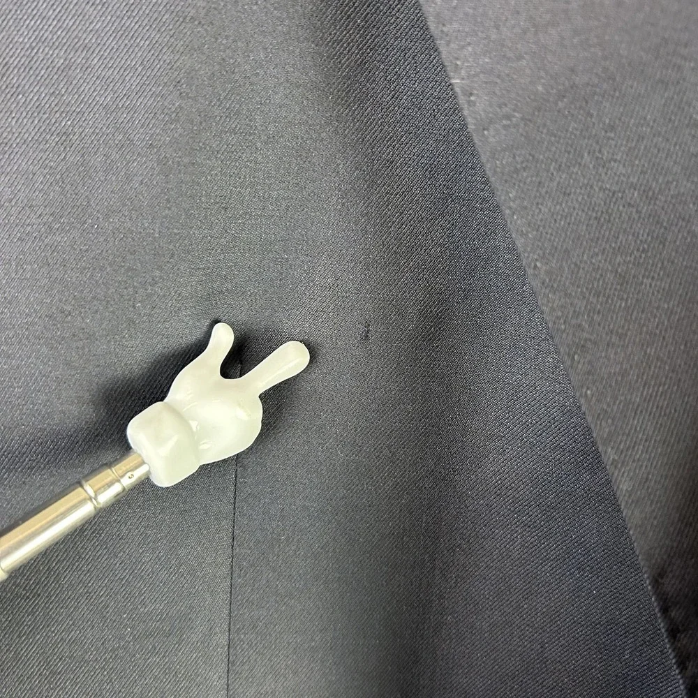 Suitsupply Napoli‎ Blazer Mens 40L Blue Wool Slim Fit Zignone Super 110s Jacket